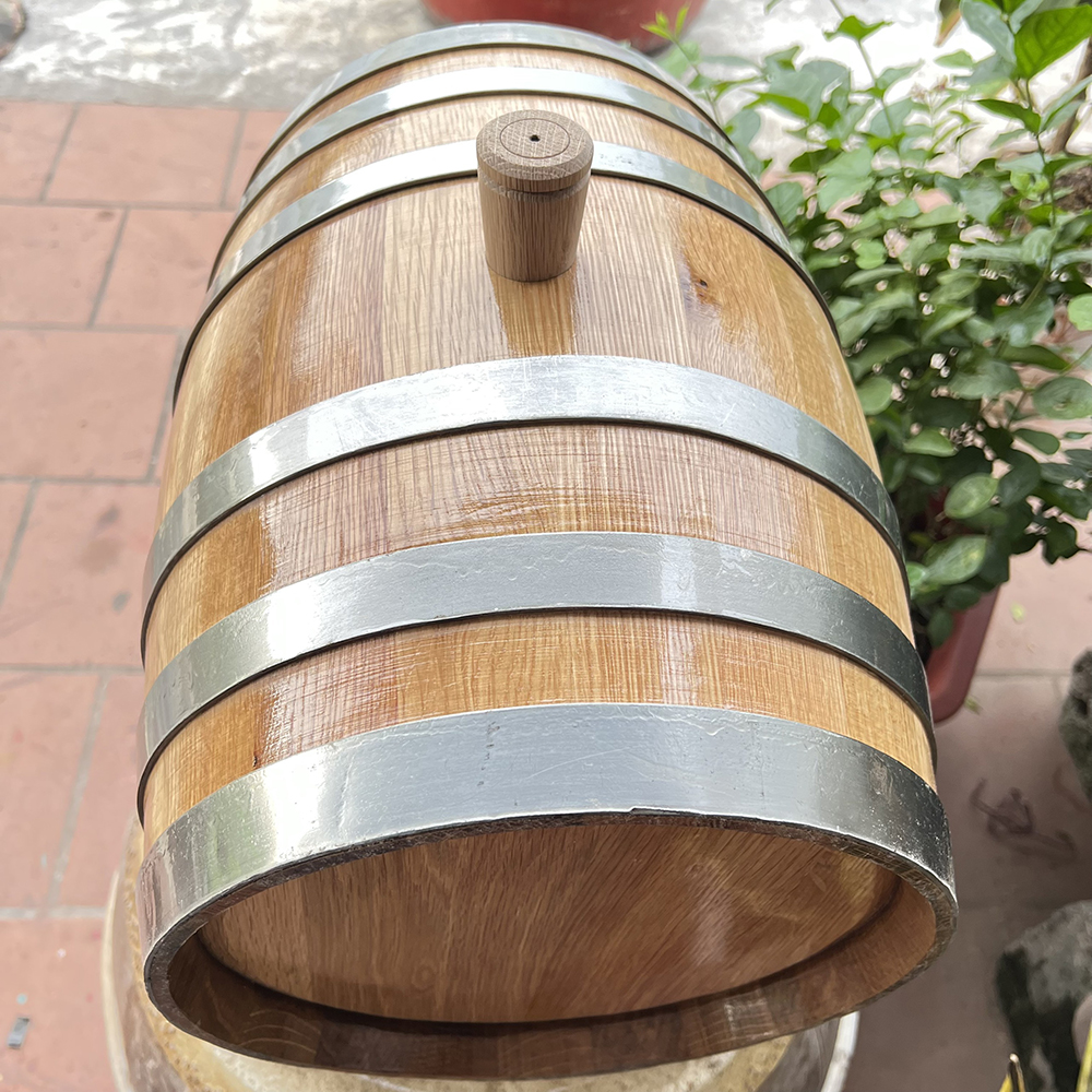 thùng gỗ sồi 20 lít