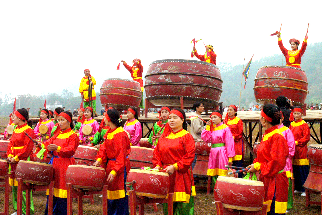 Trống Đọi Tam tiếng vang truyền thống 8 trong doi tam ha nam